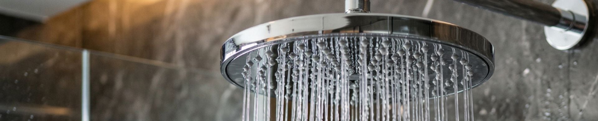 running shower water